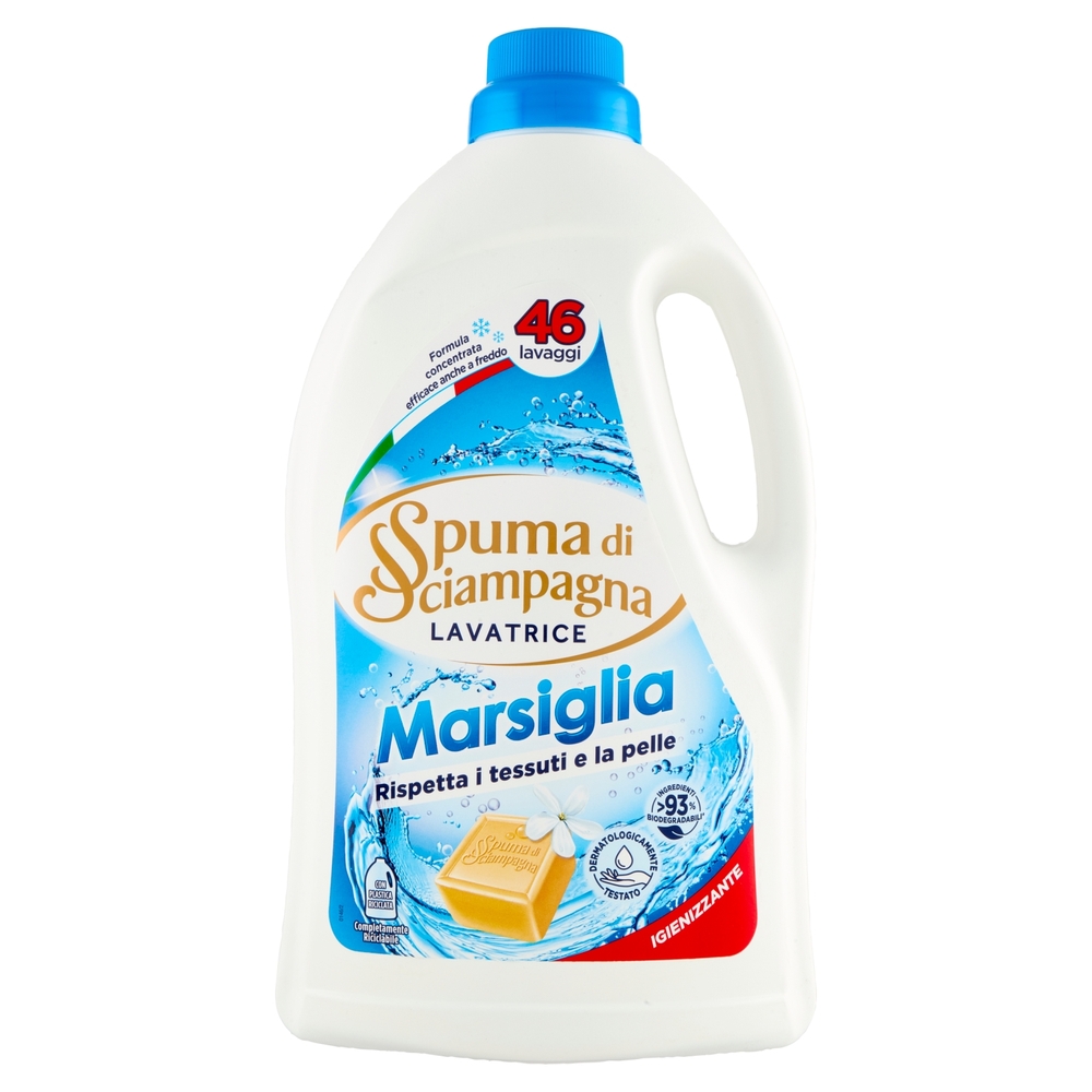 Spuma di Sciampagna Lavatrice Marsiglia 2070 ml